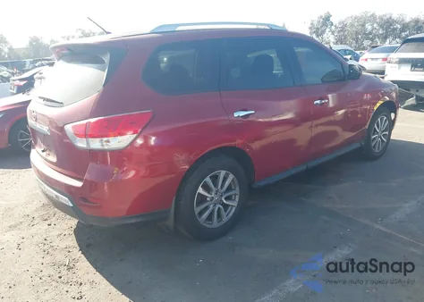 2015 Nissan Pathfinder S from USA, damaged, VIN 5N1AR2MN2FC677582